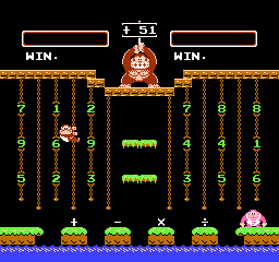 Donkey Kong Jr. no Sansuu Asobi screenshot 3 for Famicom